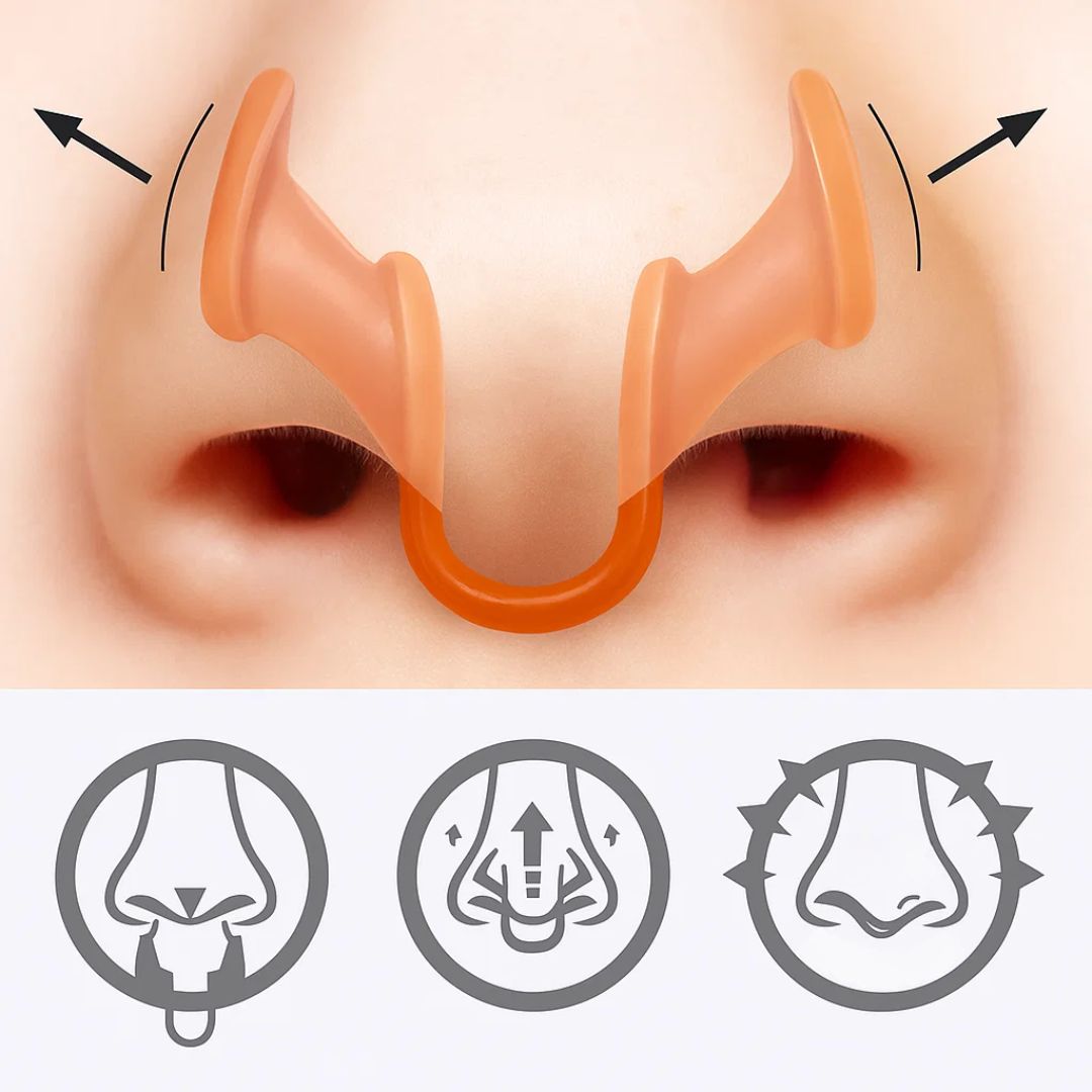 Snorking Nasal Dilator – Myk Silikon – Komfortabel Passform – Voksne Som Søker Snorkefri Søvn – Bedre Hvile Hver Natt Luvikno