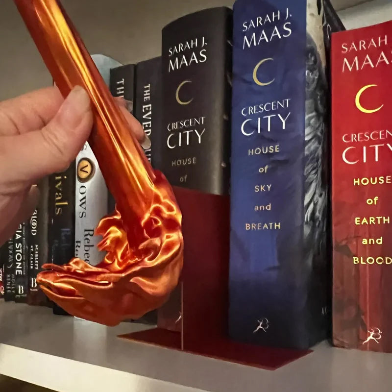 Dragon Flame Book Niche | Luvikno