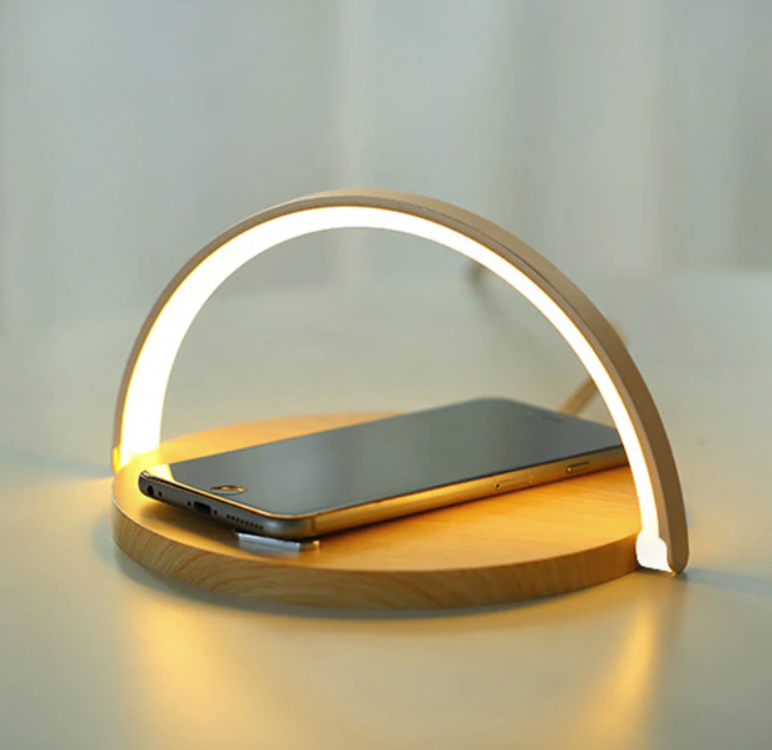 Bowlight Design™ - Stilig 3-i-1 Nattlys med Qi-lader Luvikno