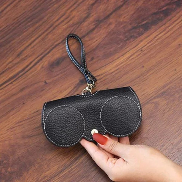 Myk Lær Solbrille Etui Luvikno