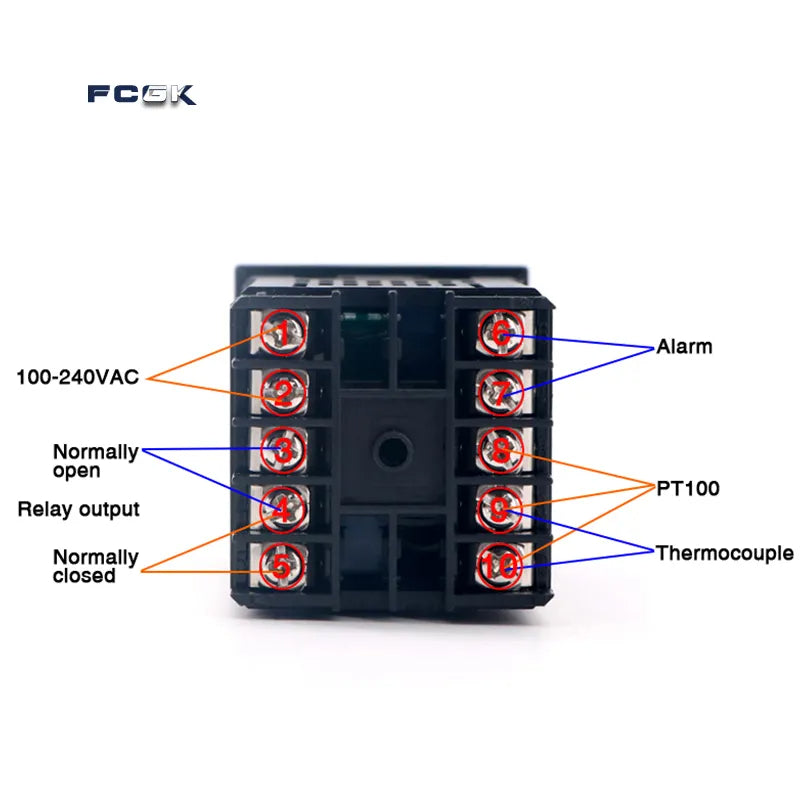 REX-C100 SSR Utgangstermostat Digital Timer | Luvikno