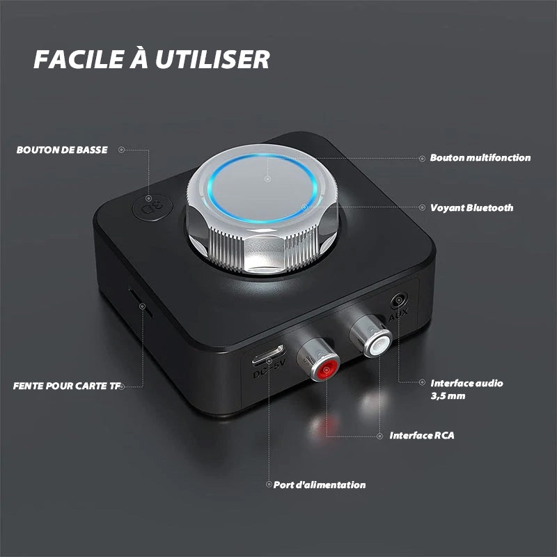 Audio Receiver Rca Bluetooth 5.0 | Luvikno