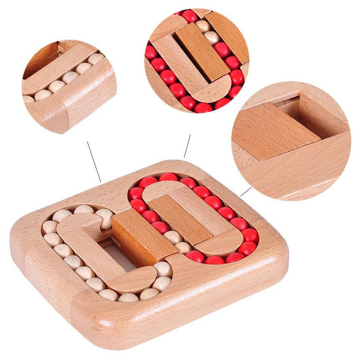 Toy Labyrint Spill laget av Tre | Luvikno