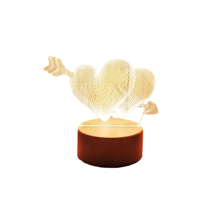 3D Nattlys Usb Luvikno