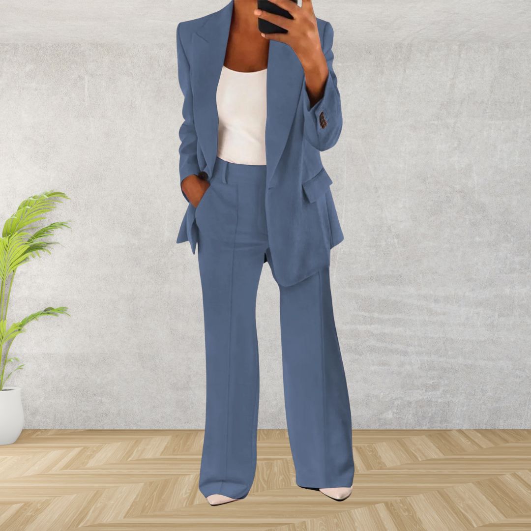 Luvik | Stilren blazer- og buksedress