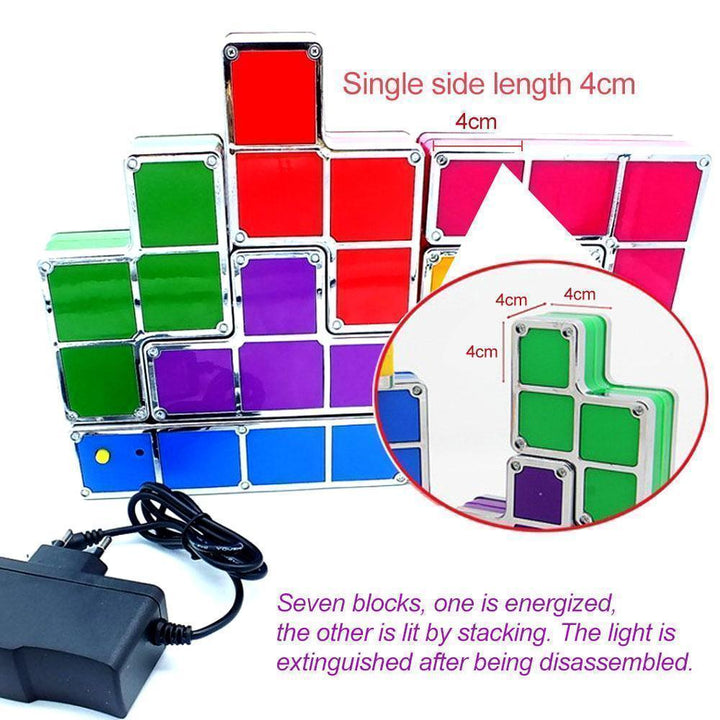 Tetris Stable LED Nattlys | Luvikno