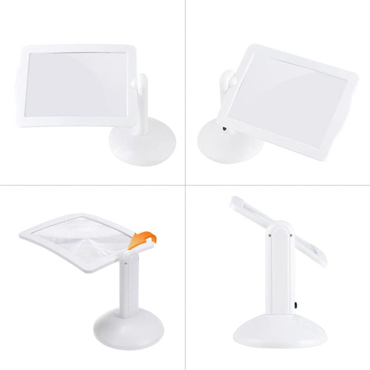 Luvikno | Håndfri Skrivebord Forstørrelsesglass med LED