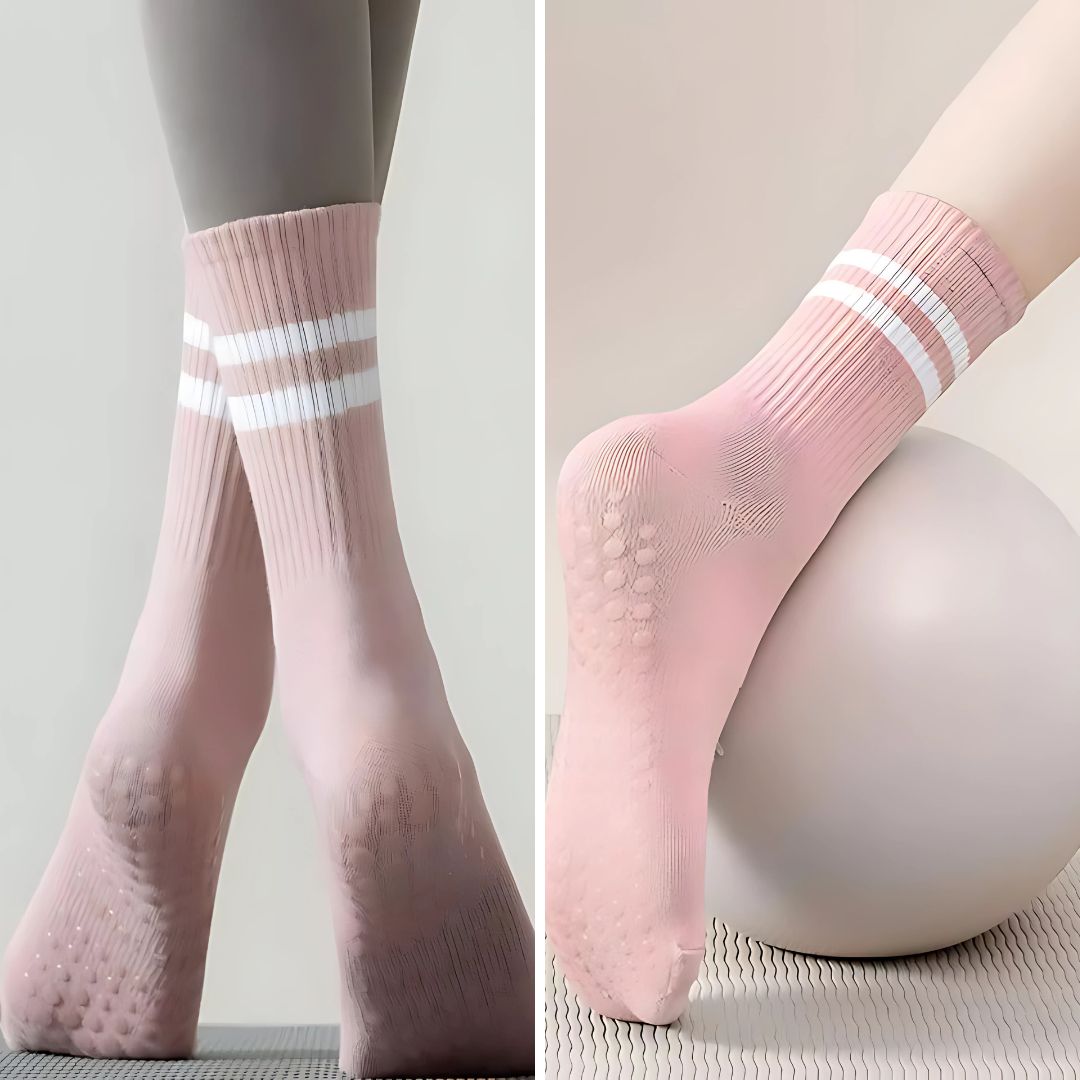 Non-Slip Traction – Pustende Polstring – Komfortpassform – Stabilitet & Sikkerhet for Kvinnenes Studio Trening Luvikno