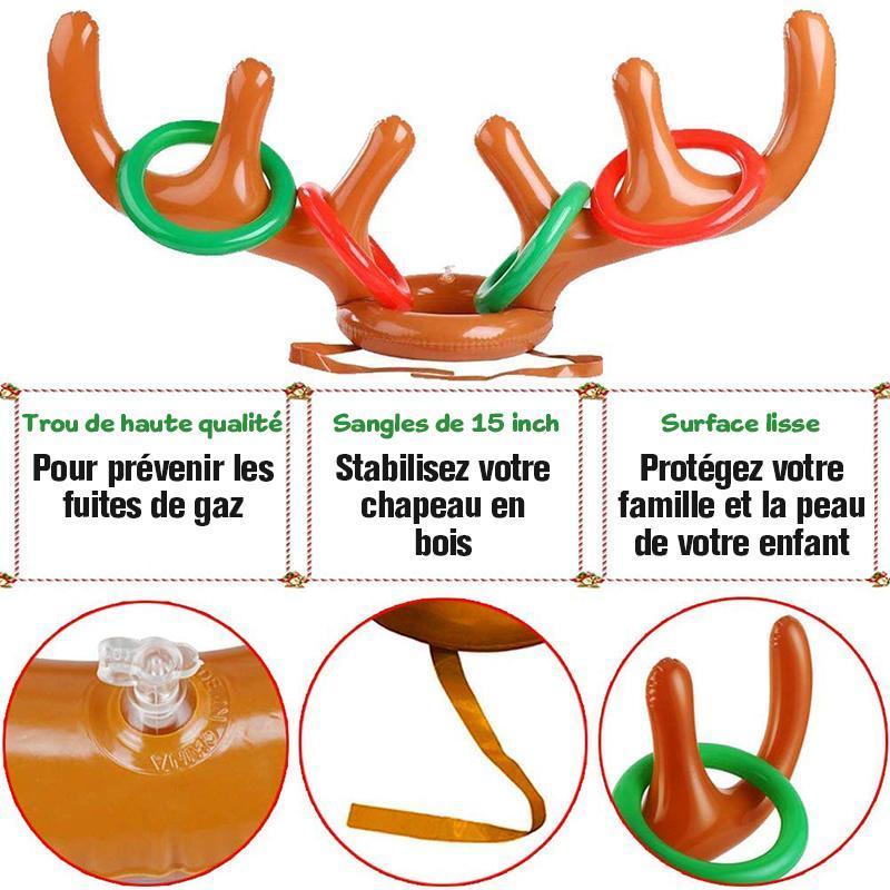 JuleReinsdyr Tre Ring Kast Spill | Luvikno