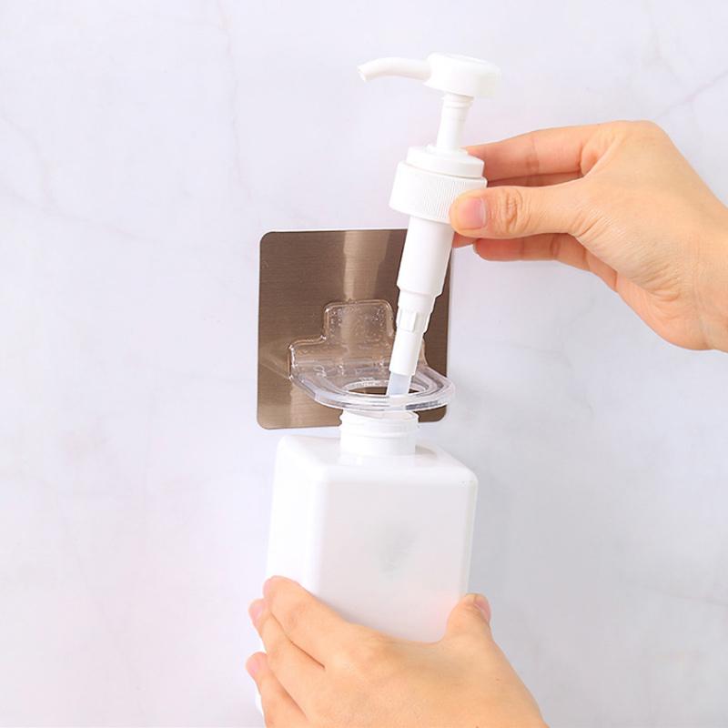 Multifunksjonell pumpeflaske dispenserholder sjampo holder | Luvikno