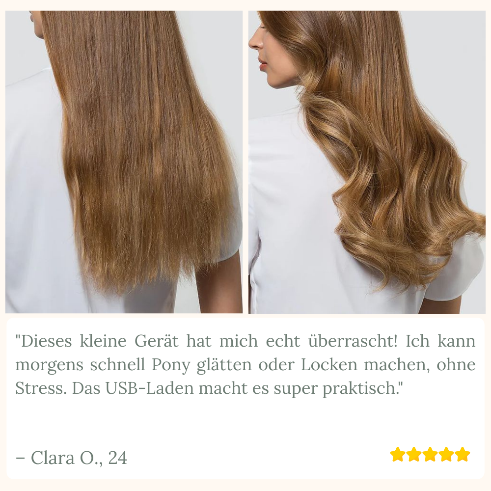 Luvikno | StyleMeister Mini — Ditt hemmelige våpen for feilfrie stiler når som helst og hvor som helst