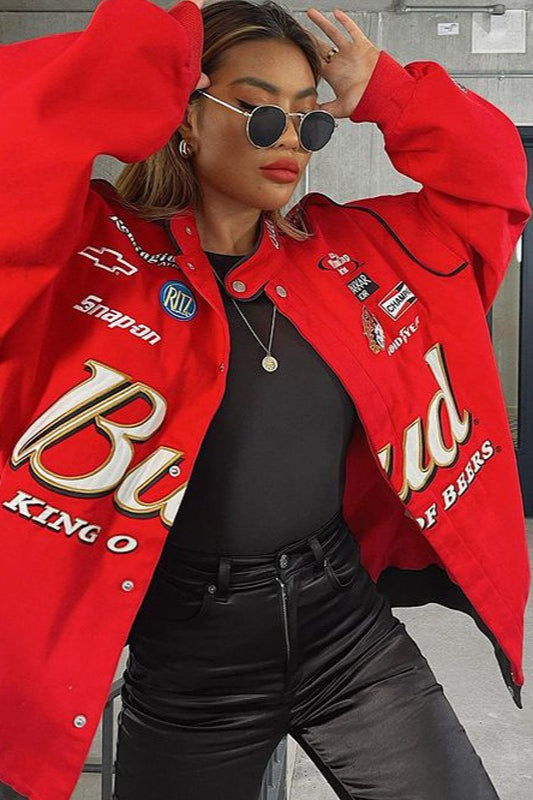 Luvik | Punainen Tulostus Vetoketjujakku