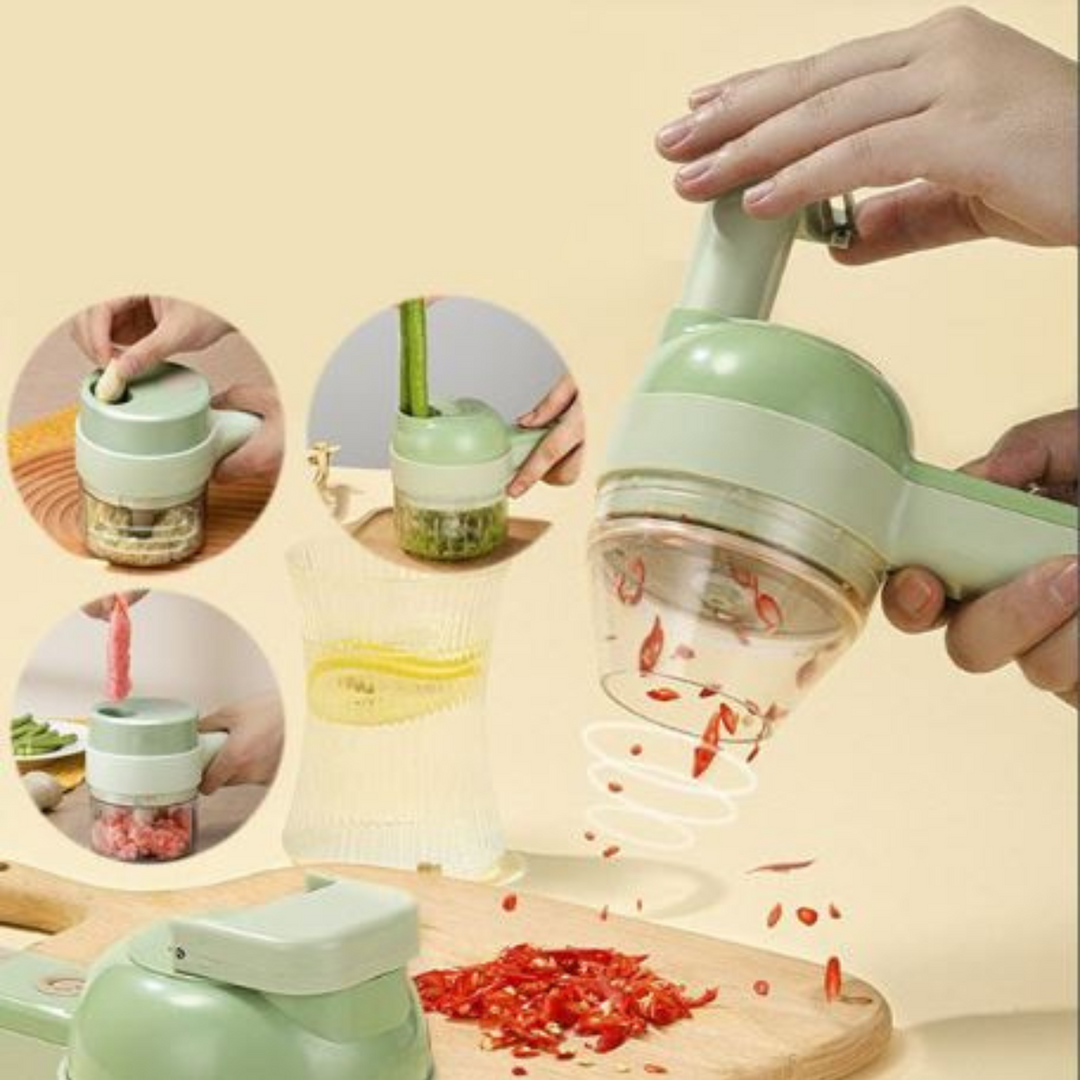 4-i-1 Turbo Kitchen Rocket — Revolusjoner ditt kjøkken og nyt lynrask frihet fra hakkestress! | Luvikno