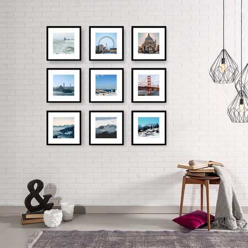 PhotoFrame – Stilige Trerammer Sett Luvikno