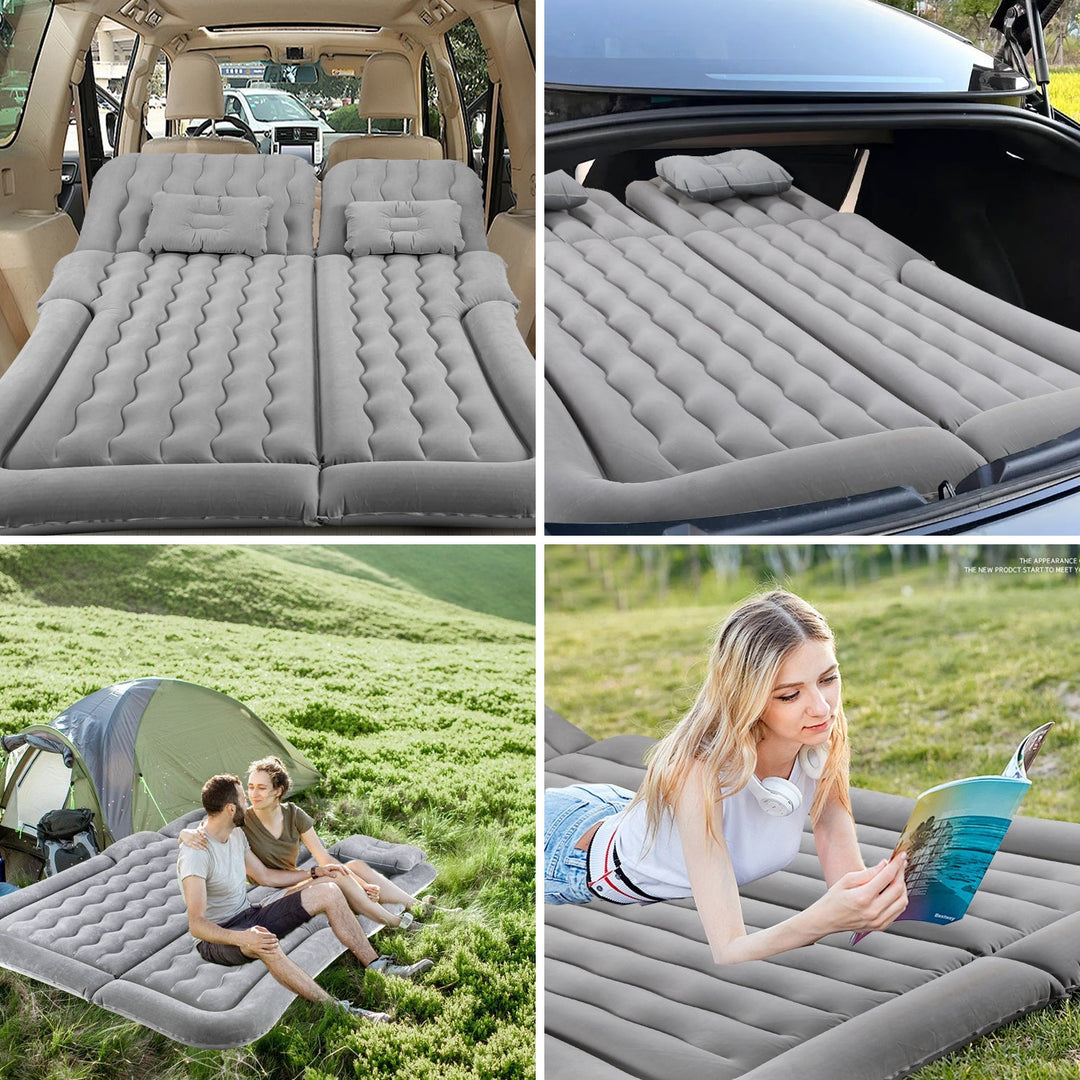 Air Bed Bil Luftmadrass med Pute | Luvikno
