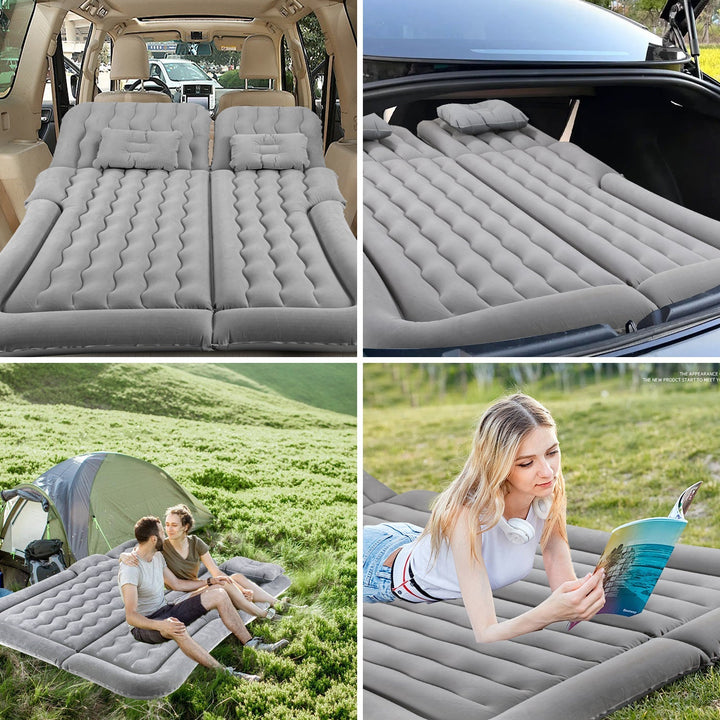 Air Bed Bil Luftmadrass med Pute | Luvikno