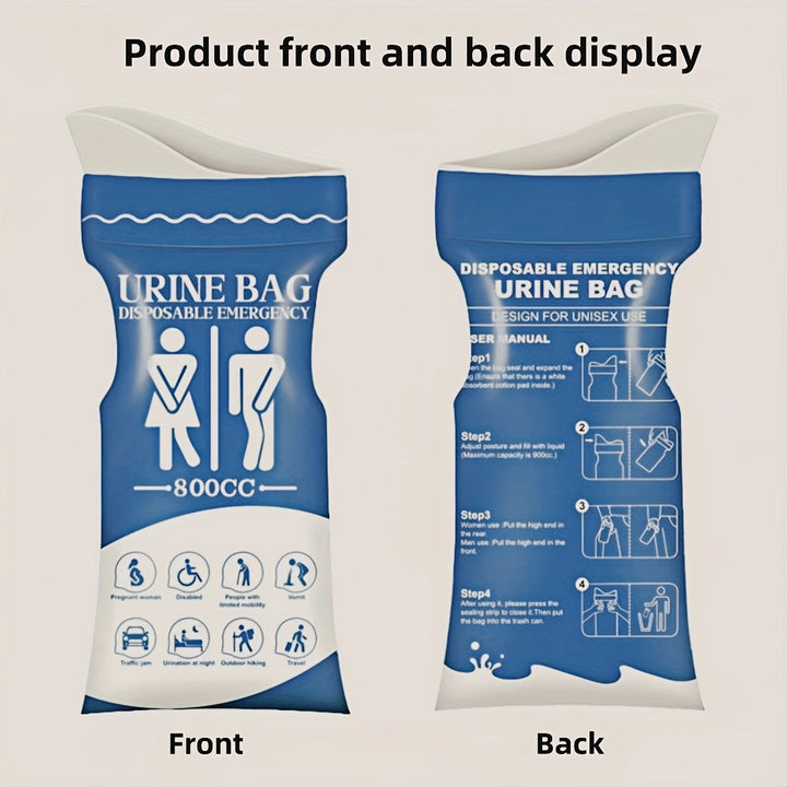 Engangs urinpose 800 ml for bil og reise | Luvikno