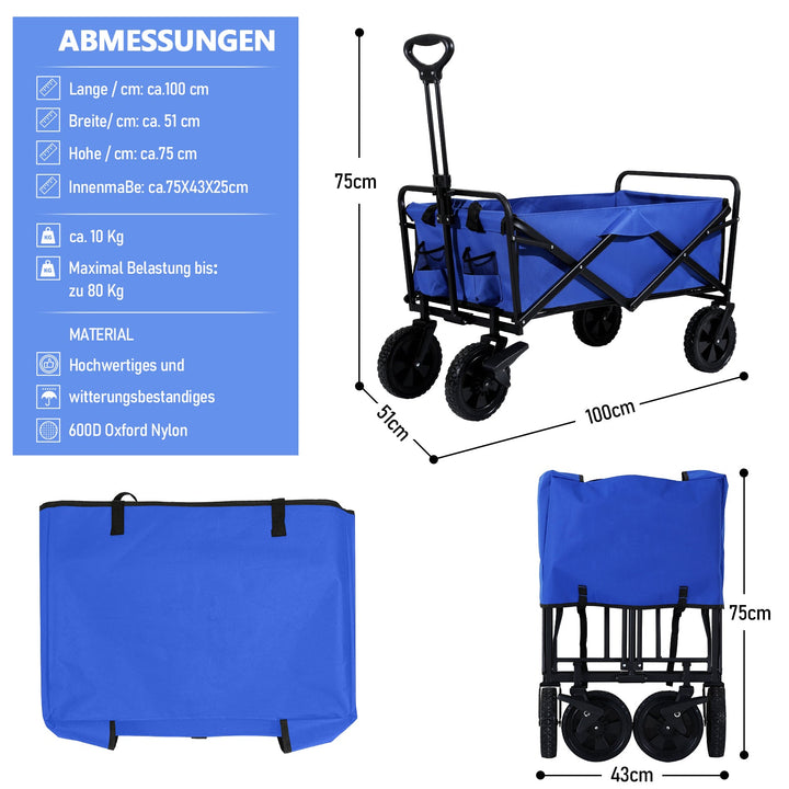 Trolley Tipping cart Transport cart 100kg lasthåndtering | Luvikno