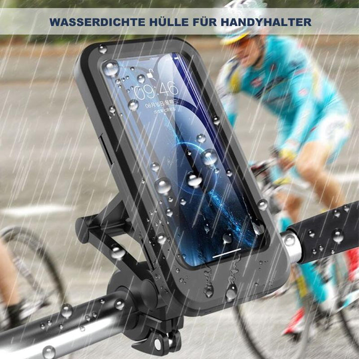 RideCharge Pro – Vanntett telefonholder med USB og 15W trådløs lading for sykkel og el-sykkel | Luvikno