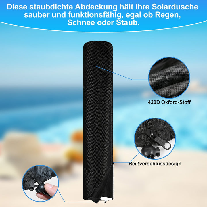 Solardusj 35L hagedusj inkl. beskyttelsesdeksel | Luvikno