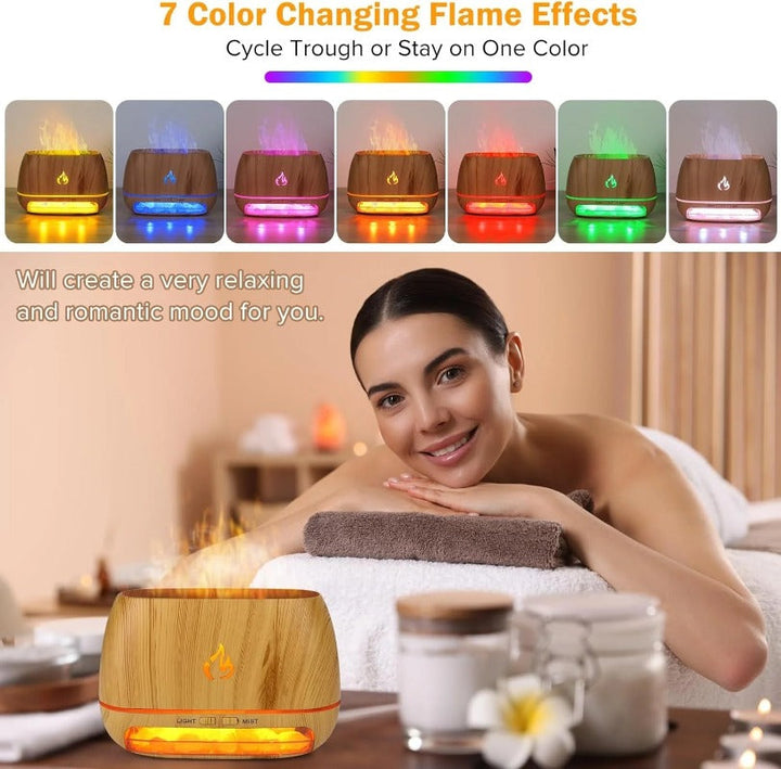 Woyuosn 3-i-1 Himalaya Salt Stein Duft Diffuser Bolleift