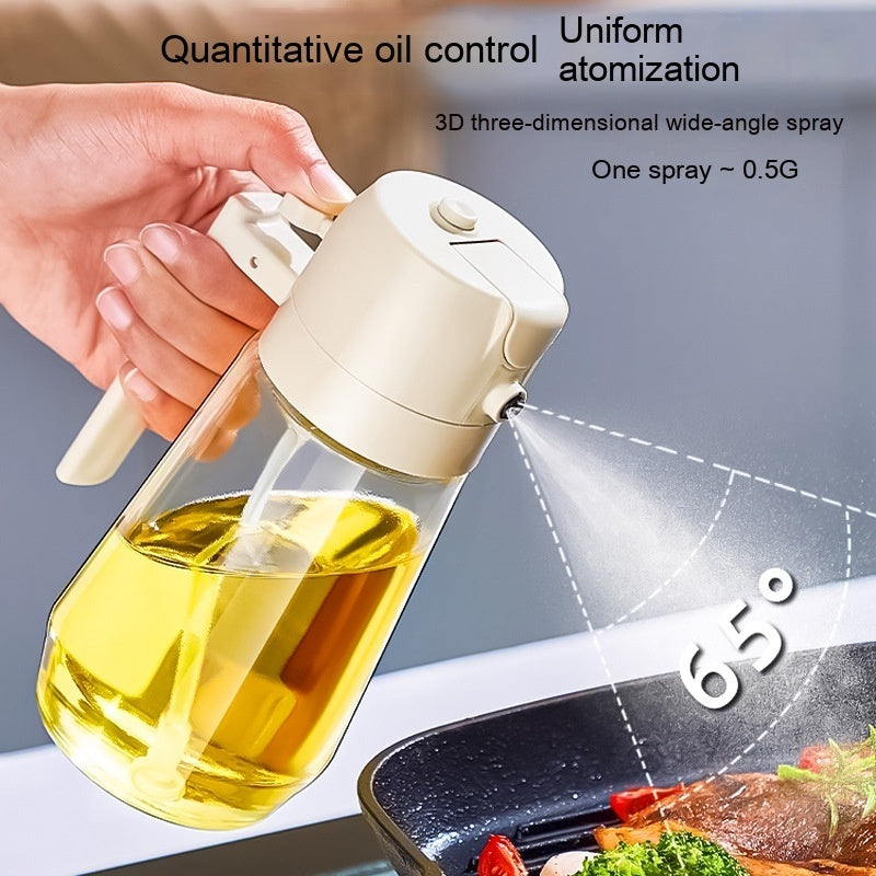 2-i-1 470ml Olje- og Eddik Sprayflaske | Luvikno