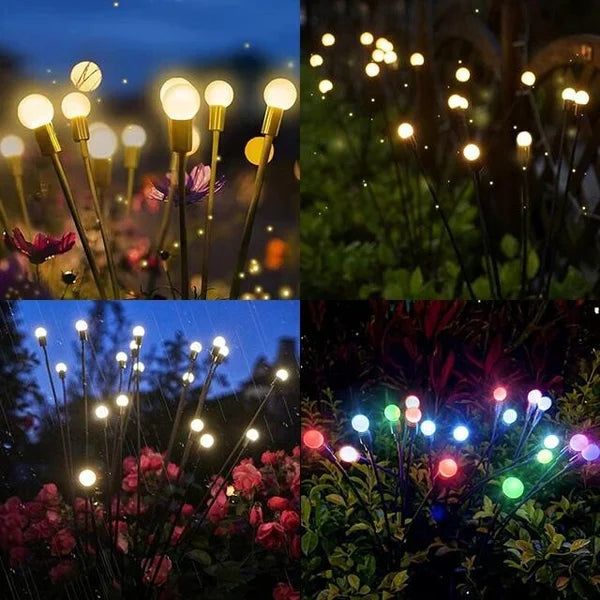 Solar Garden LED Firefly Plug-in Light | Luvikno