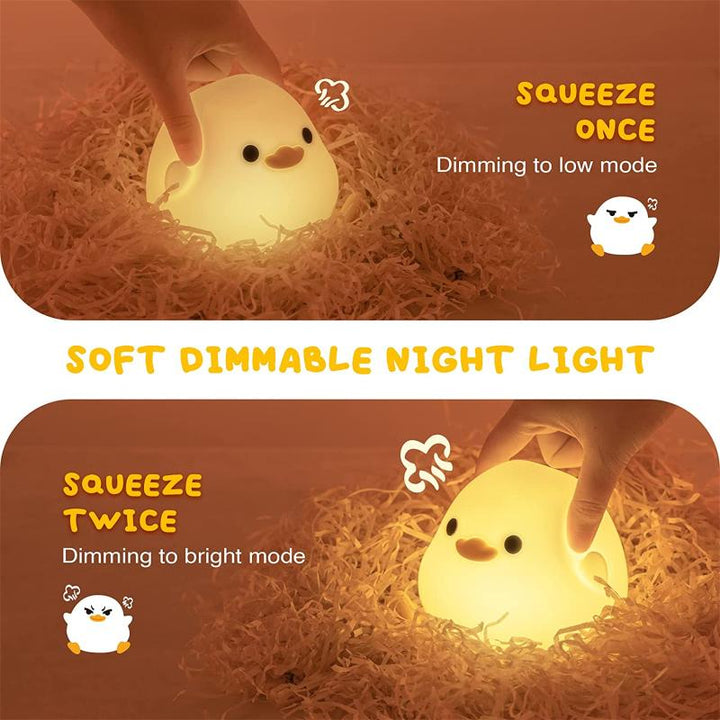 Luvikno | Ducky Buddy Lampe - Beroligende Nattlys For En Bedre Søvn For Ditt Barn