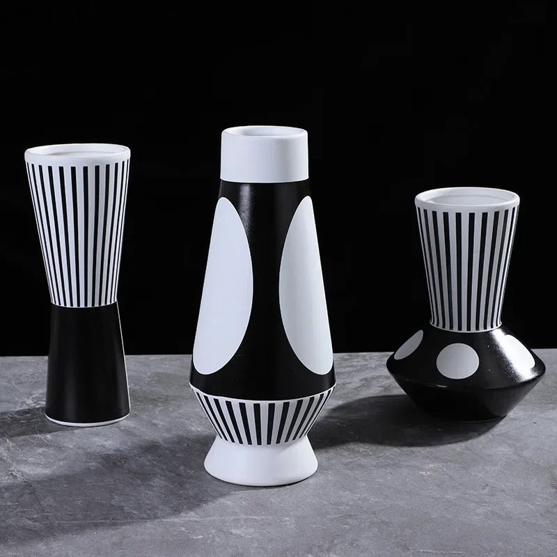 Moderne geometriske vase Luvikno