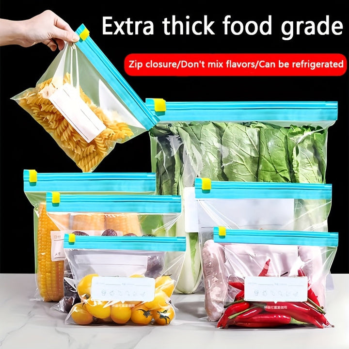 Zip Bag Set 100 deler i 3 størrelser | Luvikno