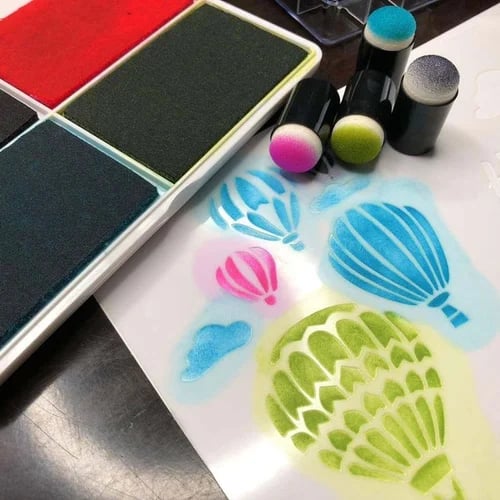 ColorPlay – Kreativt Finger Malingssett for Farge og Moro Luvikno