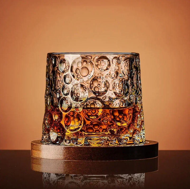 WhiskeySpin - Premium roterende whiskeyglass Luvikno