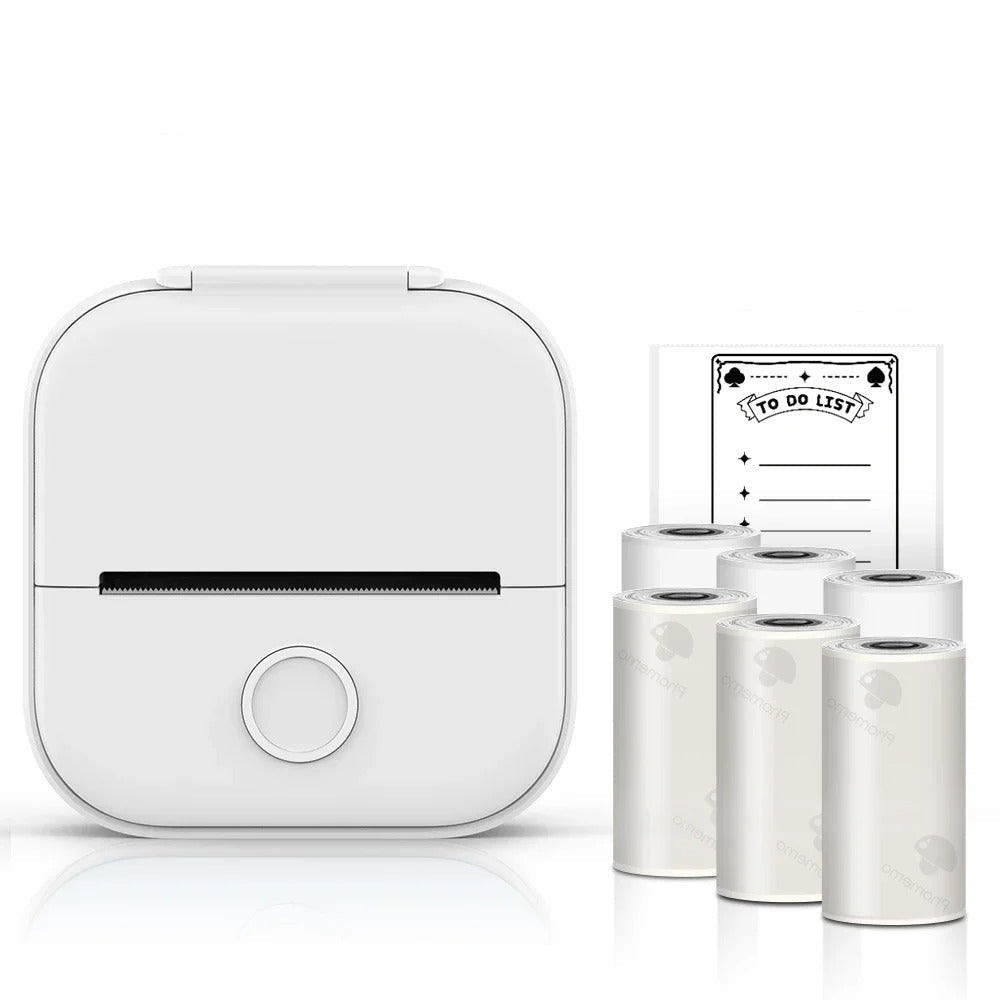 PocketPrint Mini – Bærbar termisk fotoprinter uten ekk | Luvikno