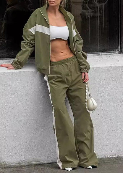 Luvik | Edge - Kontrastivetokki ja leveäkäärinen housusetti