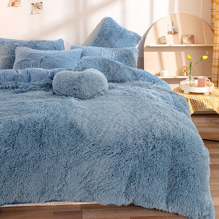 Luvikno | Luksuriøst Fløyels Duvet Dekkesett for Ultimat Komfort
