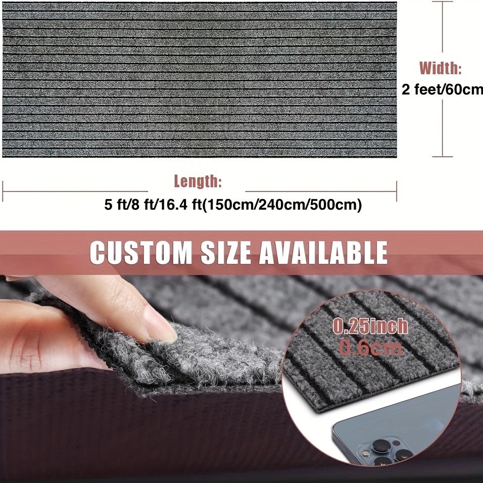 Non-Slip & Washable Runner for Indoor and Outdoor - GripLuxe | Luvikno