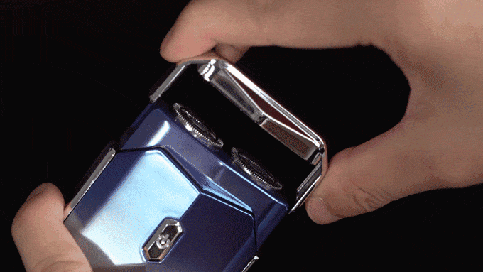 Luvikno | LuxRazor Elite Travel Charger | Kompakt magnetisk design for enkel barbering på farten