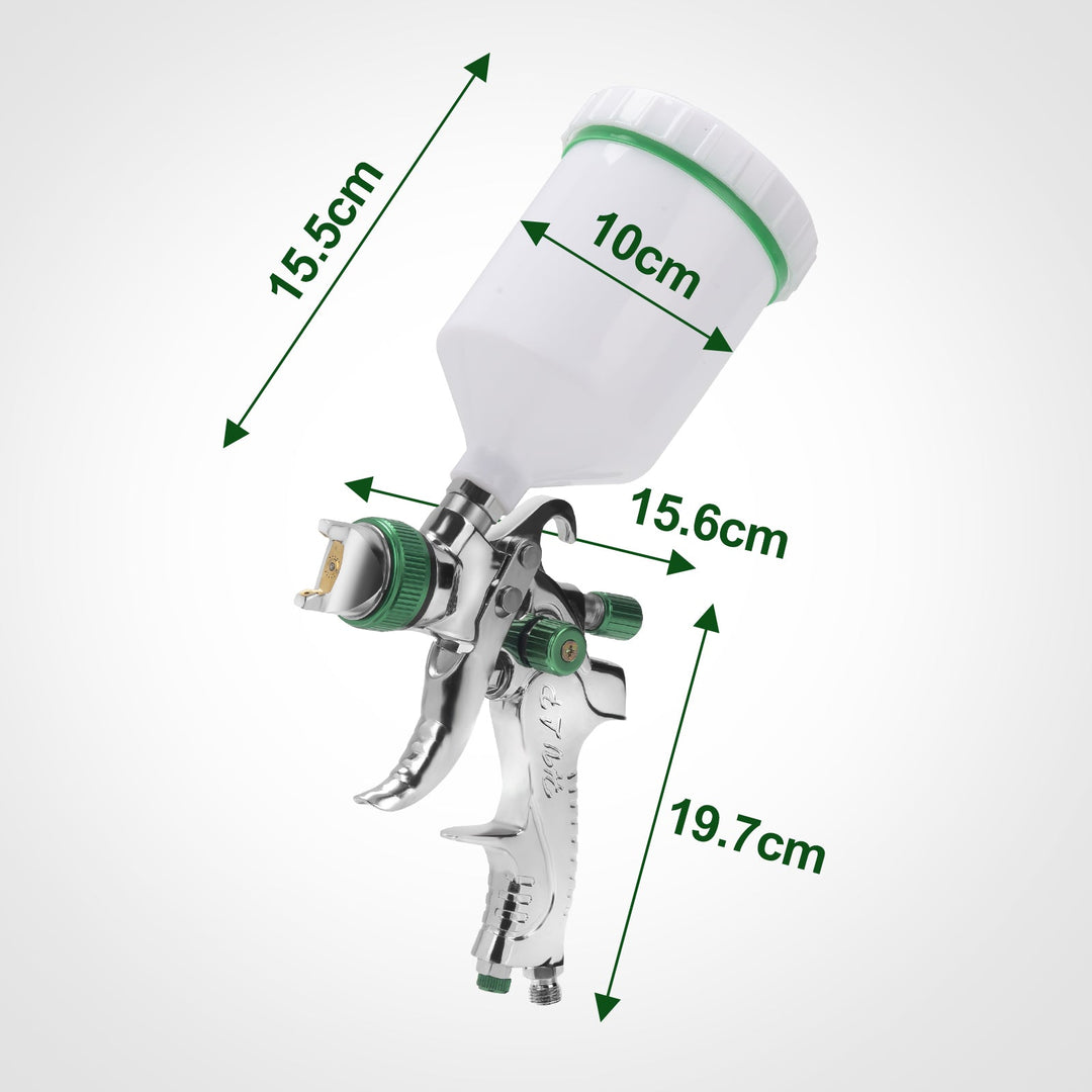HVLP Spray Gun Spray Gun Set med rustfritt stål dyse | Luvikno