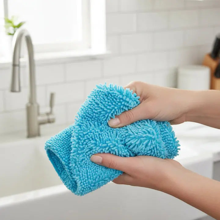 Silke Fluffy Pads — Få gulvene dine skinnende rene uten anstrengelse og føl glansen hver dag | Luvikno