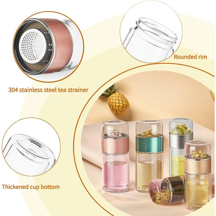 Smart Tea Separation Bottle Luvikno