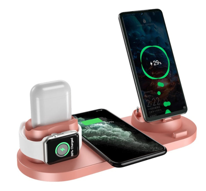 6-i-1 Hurtigladestasjon for iPhone og Uhr | Luvikno