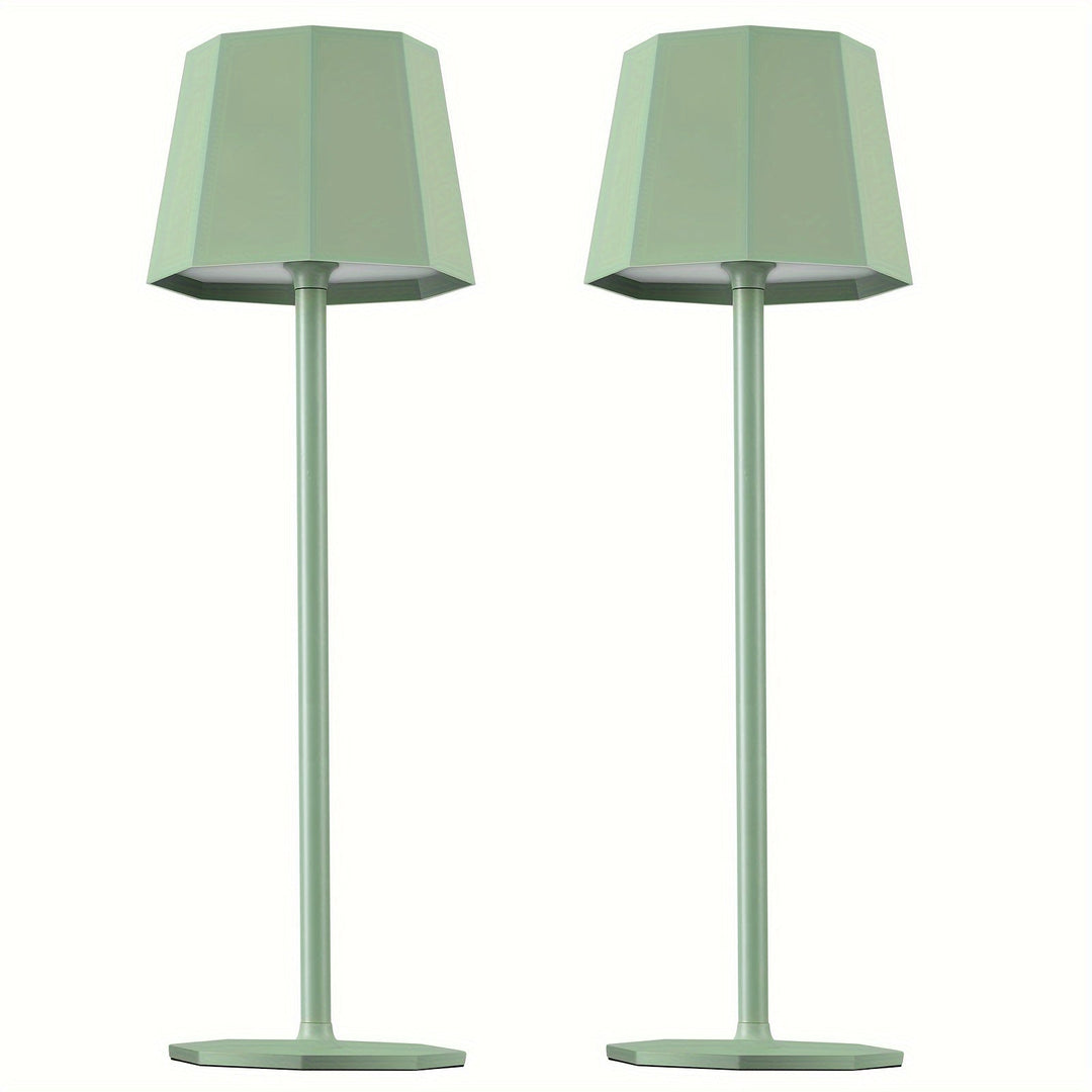DuoGlow | Batteridrevet 2-delt sett Trådløs bordlampe Luvikno