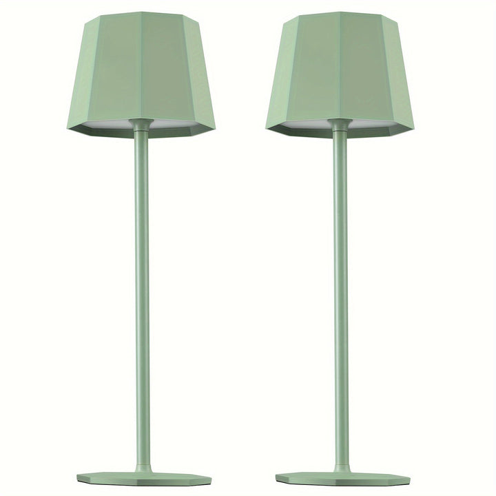 DuoGlow | Batteridrevet 2-delt sett Trådløs bordlampe Luvikno