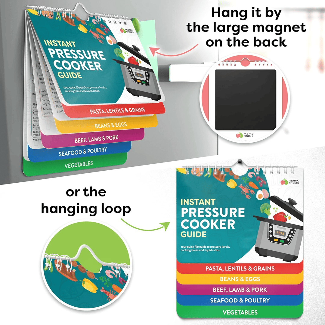 Air Fryer Jukseseddel Magneter Matlagningsguide Heft | Luvikno