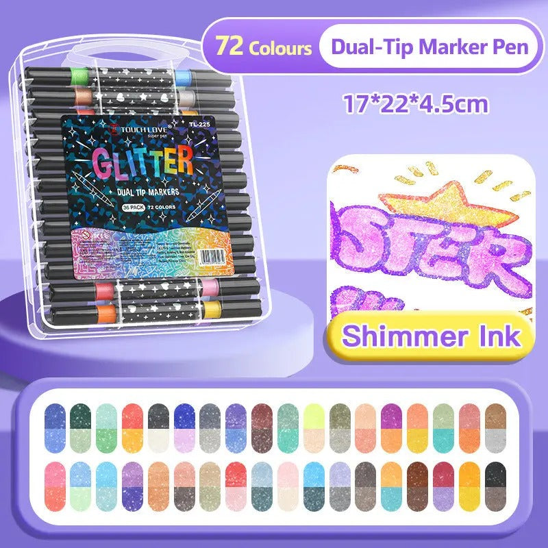 LumiSketch – La dine kunst skinne med en vakker metallisk glans Luvikno