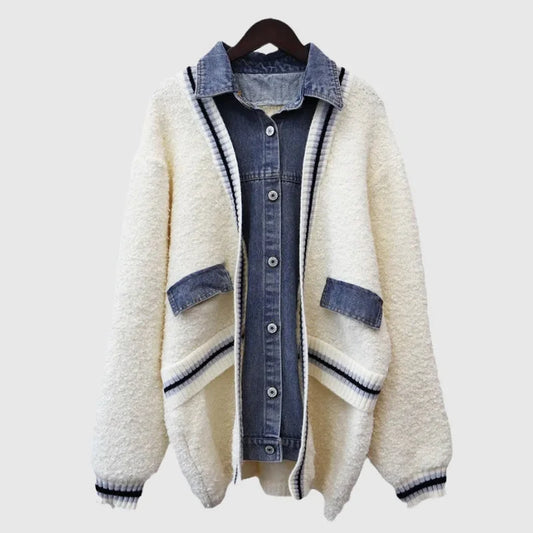 Luvik | Veste féminine vintage brodée