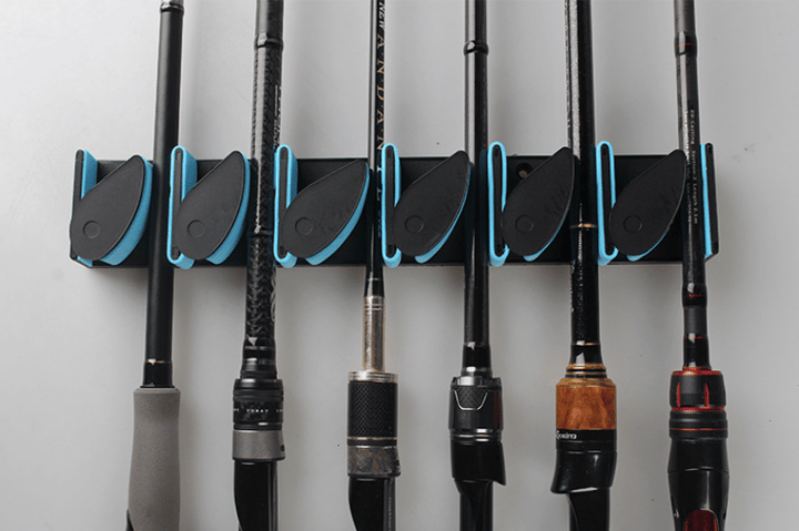 Luvikno | RodRack Max – Endelig lagre fiskestengene dine pent