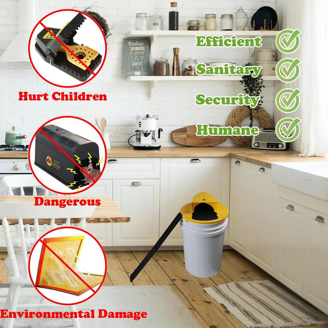 Luvikno | SilentCatch Eco – Automatisk Musefelle uten å Drepe