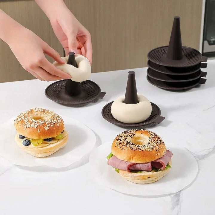 6pcs Kjøkken Silikon Kjegle Bake Deigformer Doughnut Kakeformer | Luvikno