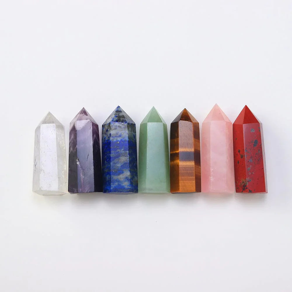 7 Chakra Steiner Sett Gave | Luvikno